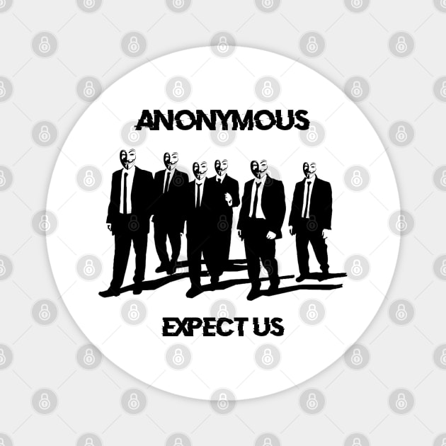 Expect Us Magnet by NotoriousMedia